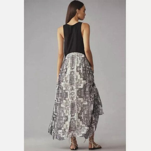 Brand New By Anthropologie Sleeveless Scoop-Neck Maxi Dress - Picture 4 of 7